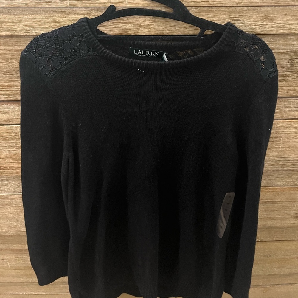 NWT Ralph Lauren Black Women’s Sweater